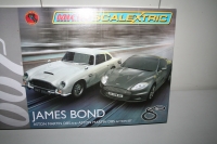 Micro Scalextric Rennbahn James Bond 007 1:64 Artnr.C1122