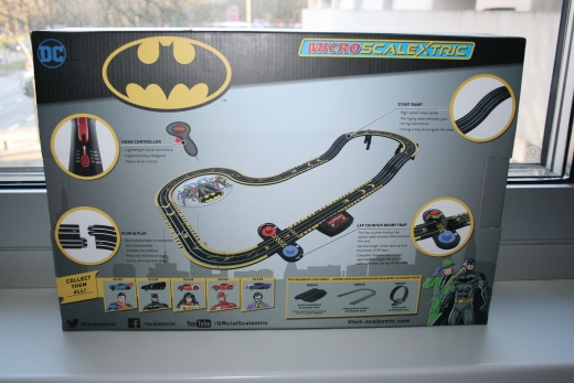 Micro Scalextric Rennbahn Micro Batman VS Riddler  1:64 Artnr.G1170