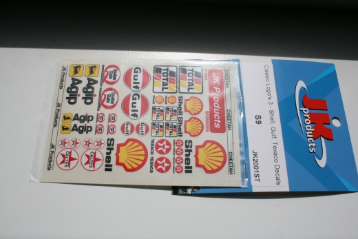 Slot Car Decal Classic Logos Artnr. JKS9