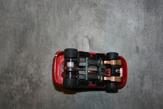 Tyco 440X2 Mazda Miata MX 5 gebraucht.