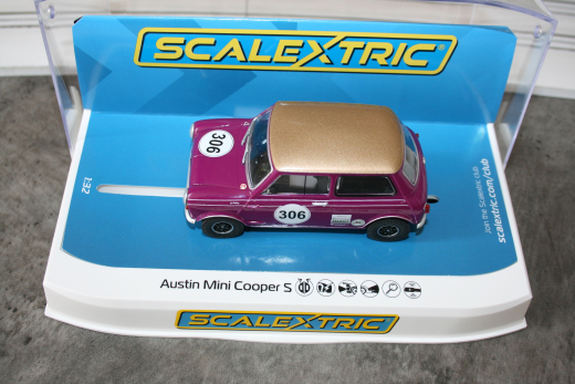 Scalextric Austin Mini Cooper S Jo Polley Artnr. C4545