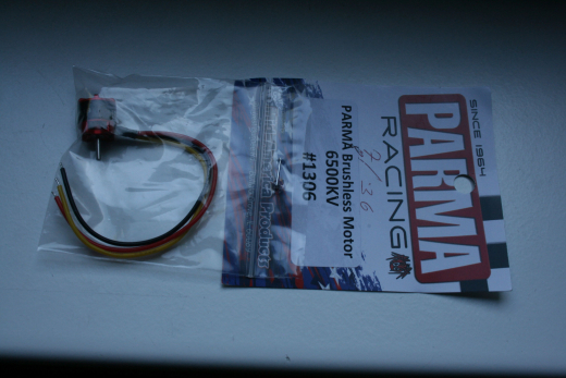 Brushless Motor Parma 1306  mit Motorwelle 2mm für Slot-Ritzel 6500KV