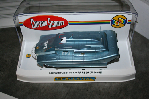 1/32 Scalextric Captain Scarlett Pursuit Vehicle C4605
