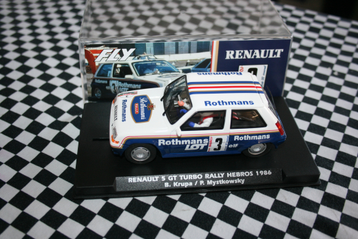 Fly: Renault 5 GT Turbo Rally Hebros 1986 Artnr. A2081