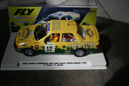 Fly E2118: Ford Sierra Cosworth GRN Rally Corte Ingles 1993