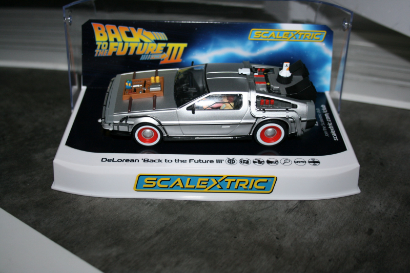 Scalextric C4307 Delorean Back to the Future 3 Time