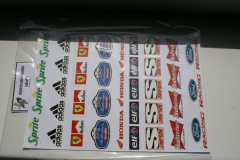 Slot Car Decal 1:24 Sponsoren AS901